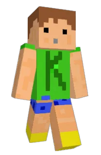 Front of Minecraft skin