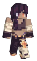 Mung_Bear's Minecraft skin wearing the Aurora cape