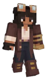zenith_14's Minecraft skin wearing the Zombie Horse cape