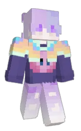 Akong_AxA's Minecraft skin wearing the Aurora cape