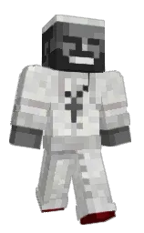 PatryQ1337's Minecraft skin wearing the 15th Anniversary cape