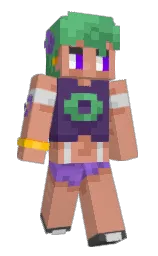 burning sand and black Minecraft skin — Slim model — first worn by HDfroggo