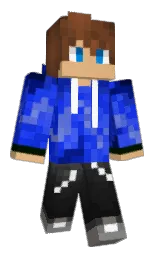 Pepee10's Minecraft skin wearing the Migrator cape