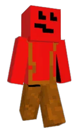 red and pomegranate Minecraft skin — Classic model