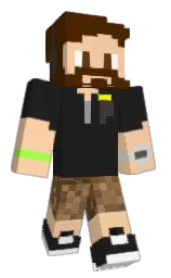 MrLeafZONE's Minecraft skin wearing the Migrator cape