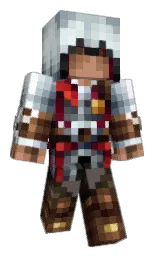 tamarillo and antique brass Minecraft skin — Classic model — first worn by Jxllal