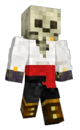 double spanish white and pampas Minecraft skin — Classic model — first worn by SteelCut