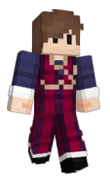siren and black Minecraft skin — Classic model — first worn by Trial_gun