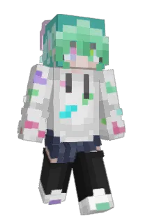 Front of Rynmera's skin