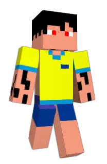Front of Minecraft skin