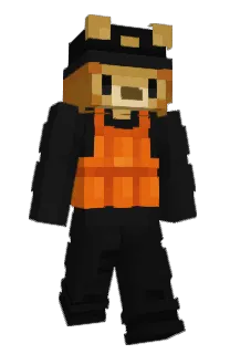 Front of ManePear's skin