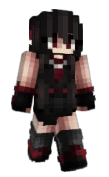 Disconsolation's Minecraft skin wearing the Migrator cape