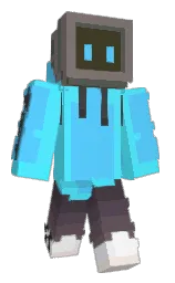 FreeMcServer's Minecraft skin wearing the Migrator cape