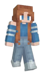 SiftedUp's Minecraft skin wearing the Copper cape
