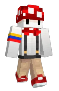 Front of Rdik's skin