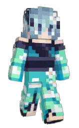 pelorous and mirage Minecraft skin — Slim model