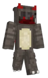 pine cone and armadillo Minecraft skin — Classic model — first worn by TwistedGiga