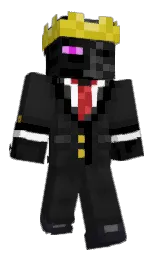 FrostedMiniM8's Minecraft skin wearing the 15th Anniversary cape