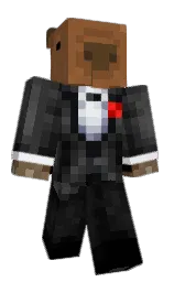 Uniqlochi's Minecraft skin wearing the Migrator cape