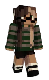 Khrit's Minecraft skin wearing the Migrator cape