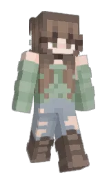 SpottyTheTurtle's Minecraft skin wearing the Cherry Blossom cape