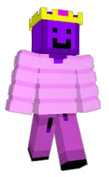 mauve and heliotrope Minecraft skin — Classic model — first worn by rzgr1000