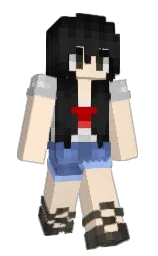Slim Minecraft skin