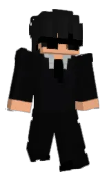 log cabin and cod gray Minecraft skin — Classic model
