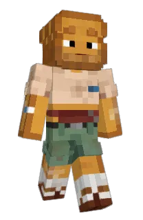 Front of Krumbld's skin