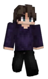 revolver and woody brown Minecraft skin — Slim model — first worn by Ignis48