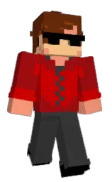 Griefbuster911's Minecraft skin wearing the Migrator cape
