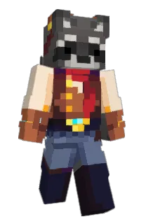 Front of kantje's skin