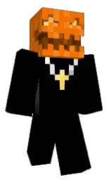 black and mine shaft Minecraft skin — Classic model