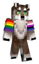 MEPA6's Minecraft skin wearing the Home cape