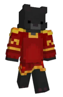 Front of lNaax's skin