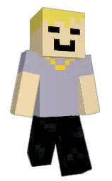 wheat and spun pearl Minecraft skin — Classic model