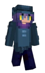 big stone and blue dianne Minecraft skin — Slim model — first worn by DoYouWonder