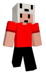 Tizzley's Minecraft skin wearing the Pan cape