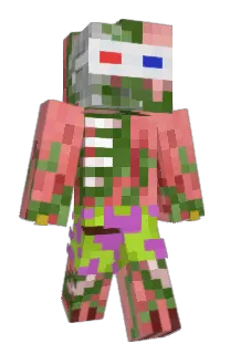 Front of nickabeast's skin