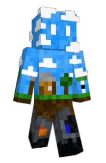 Front of Minecraft skin