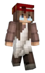 BookkeeperLulu's Minecraft skin wearing the Migrator cape