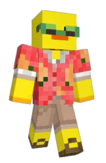 Front of Stunrayn's skin