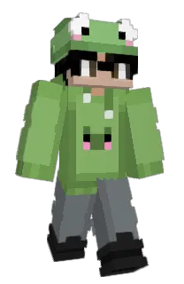 Front of Keaci's skin