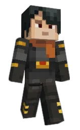 Leng9327's Minecraft skin wearing the Twisted cape