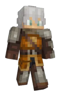 Front of Aipikon's skin