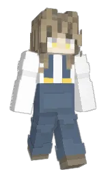 Laithet's Minecraft skin wearing the Pan cape