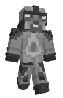 Front of Spoopskii's skin