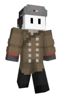 Front of Alandbo's skin