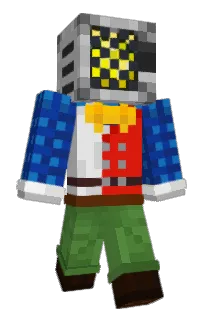 Front of Minecraft skin