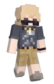 Front of Emelium's skin